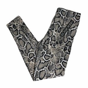 NWT New Mix Plus Snakeskin Print Leggings Womens Size Curvy (14-20)